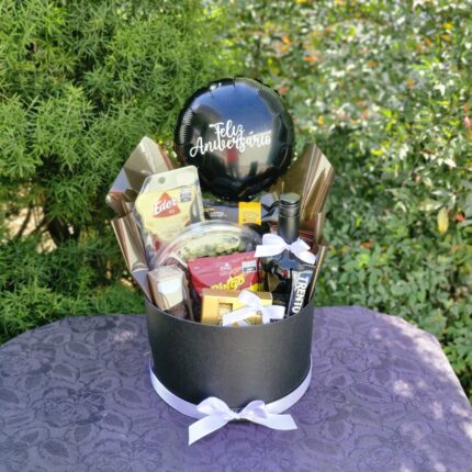 Box Mix com Vinho e Petiscos