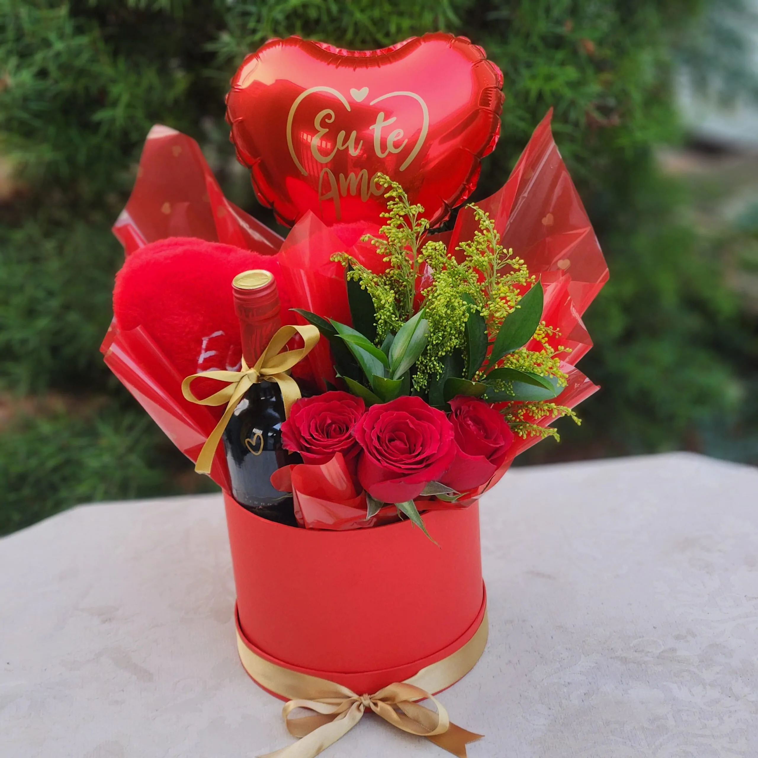 Box Com Vinho Romântica - Imagem 2